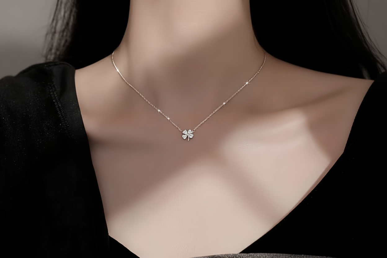 Celestial Halo Pendant Necklace