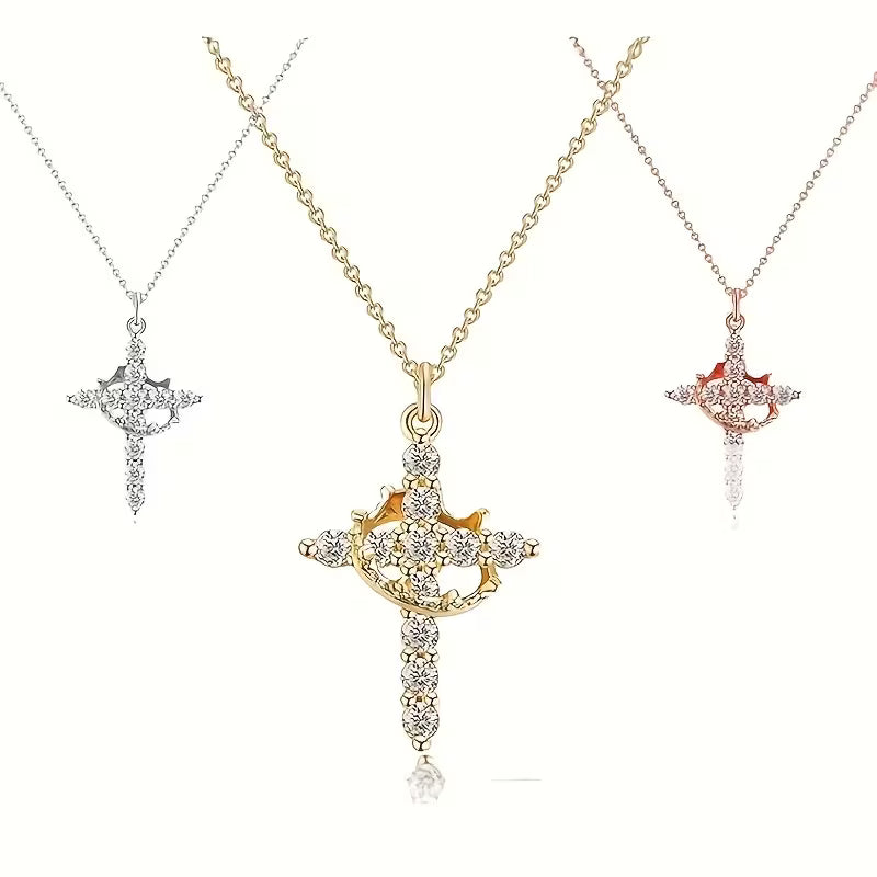 Grace & Glory Cross Necklace