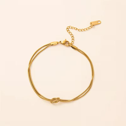 Eternal Knotted Bracelet - A symbol of love & Connection