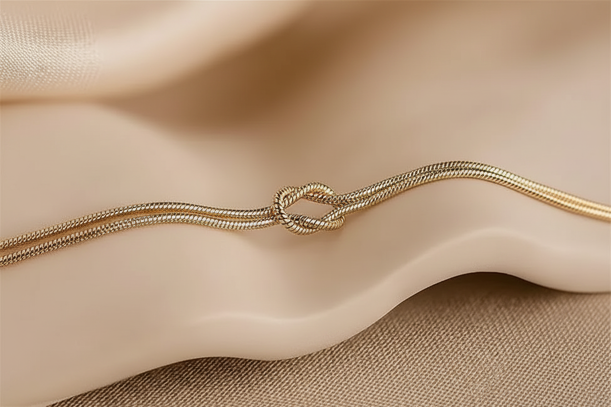 Eternal Knotted Bracelet - A symbol of love & Connection