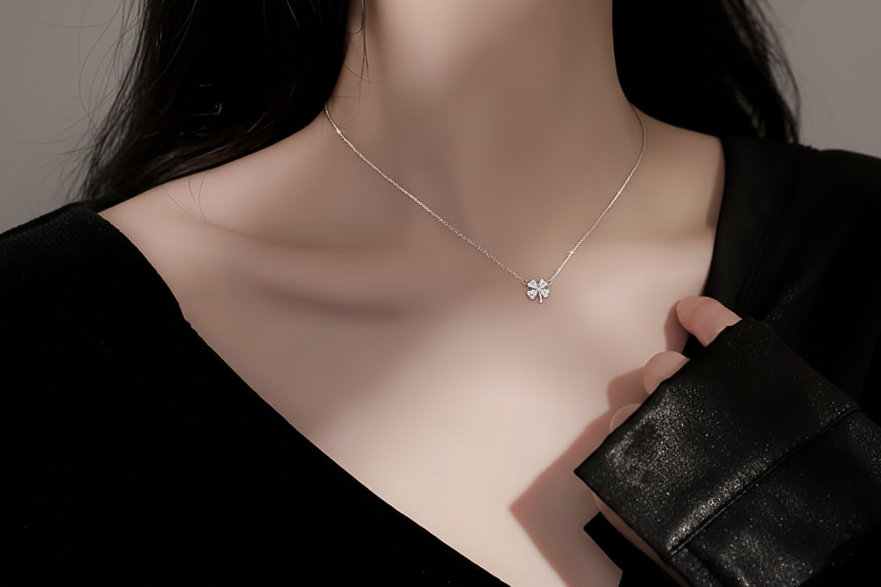 Celestial Halo Pendant Necklace