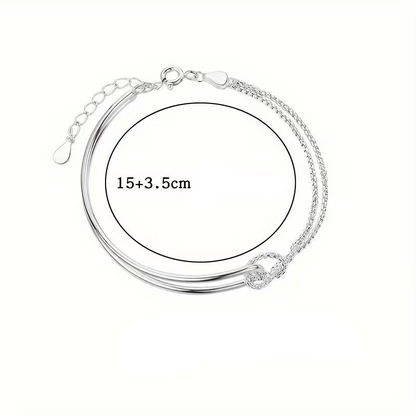 Forever Connected Knot Bracelet