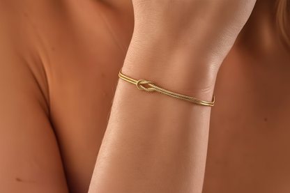 Eternal Knotted Bracelet - A symbol of love & Connection