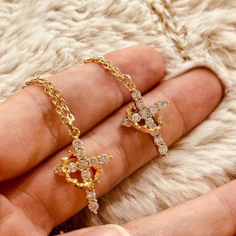 Grace & Glory Cross Necklace