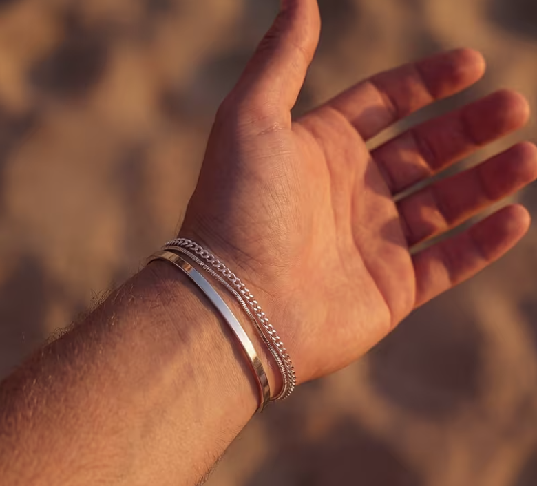 The Sovereign Stack Bracelet Set (3 Piece Men’s Bracelet Set)
