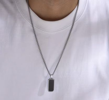 Midnight Tag Chain