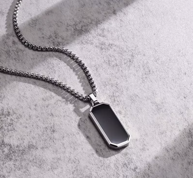 Midnight Tag Chain