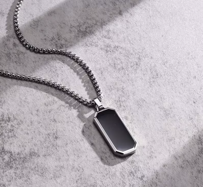Midnight Tag Chain