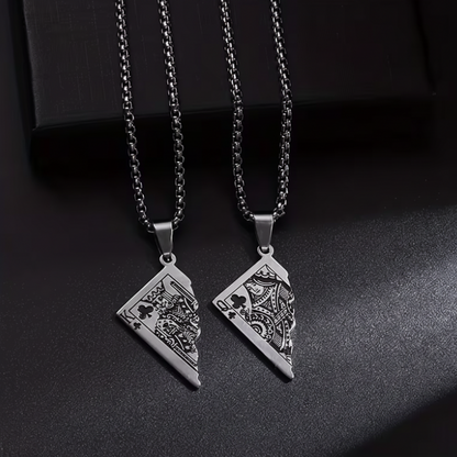 King & Queen Legacy Pendant Necklace