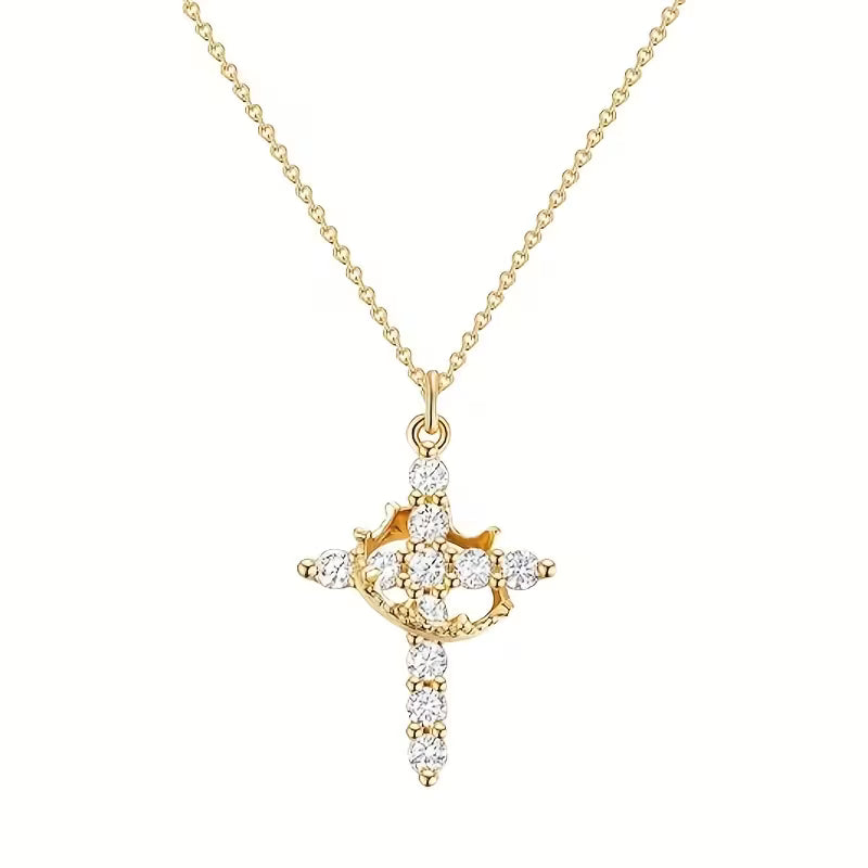 Grace & Glory Cross Necklace