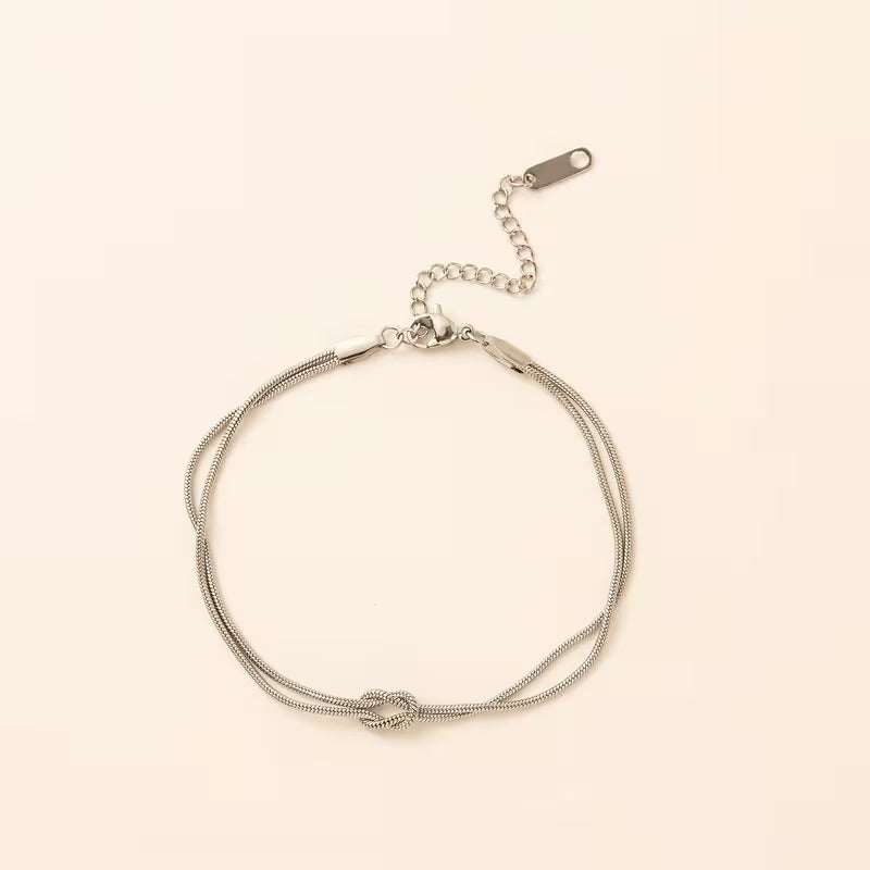Eternal Knotted Bracelet - A symbol of love & Connection