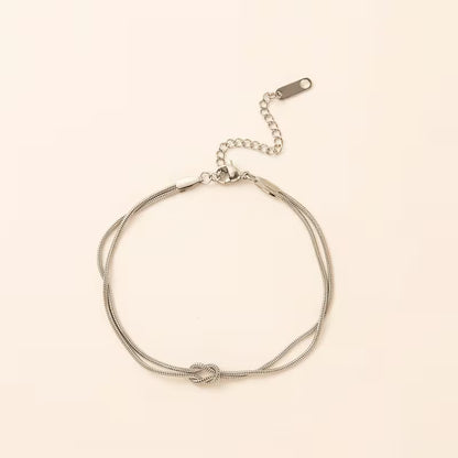 Eternal Knotted Bracelet - A symbol of love & Connection