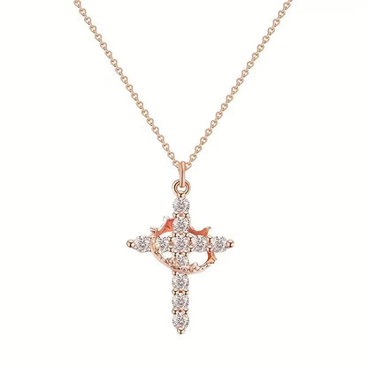 Grace & Glory Cross Necklace